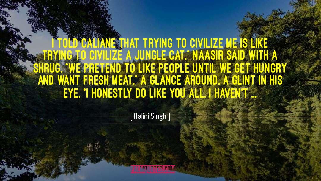 Glint quotes by Nalini Singh