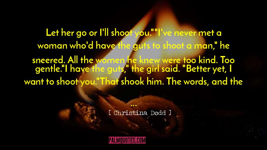 Glisenti Pistol quotes by Christina Dodd