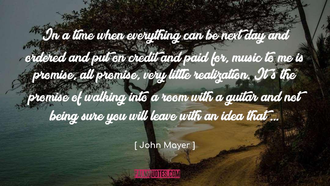 Glissando Guitar quotes by John Mayer