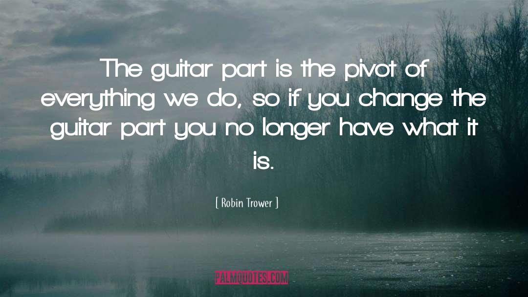 Glissando Guitar quotes by Robin Trower