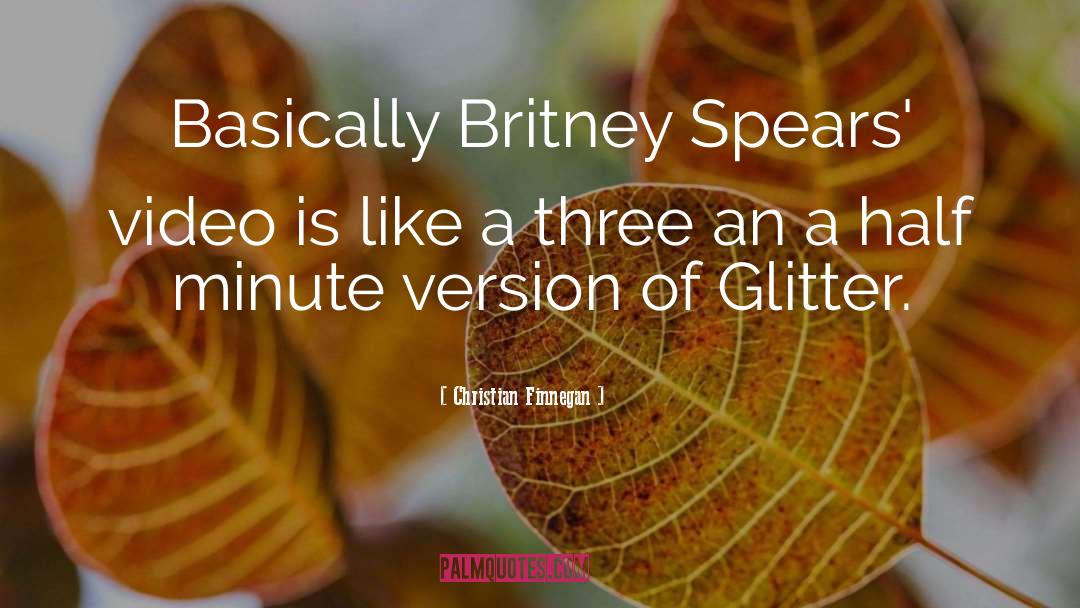 Glitter Girly quotes by Christian Finnegan