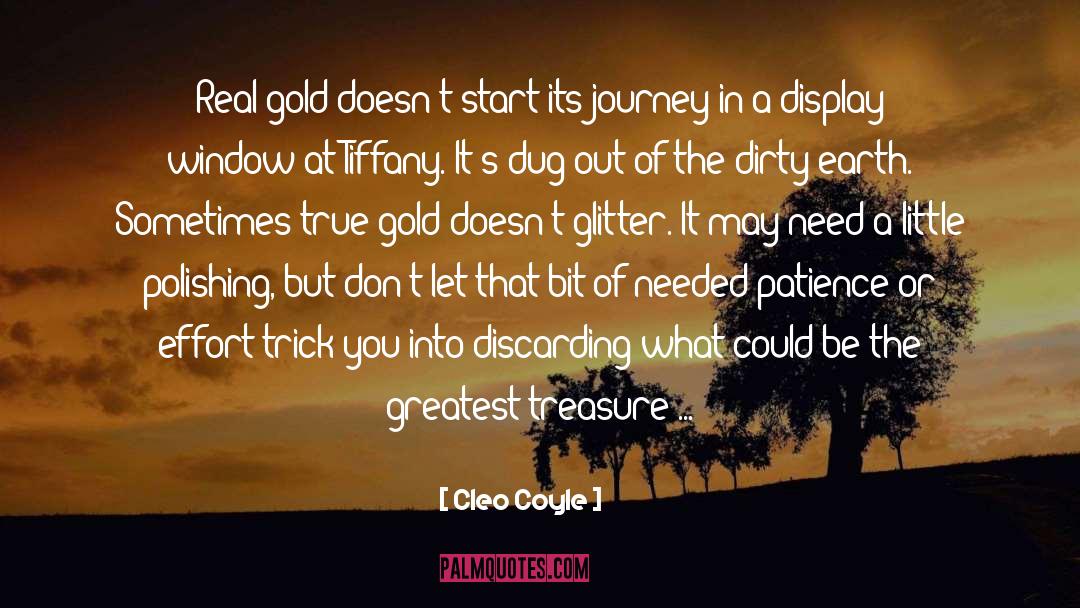 Glitter quotes by Cleo Coyle