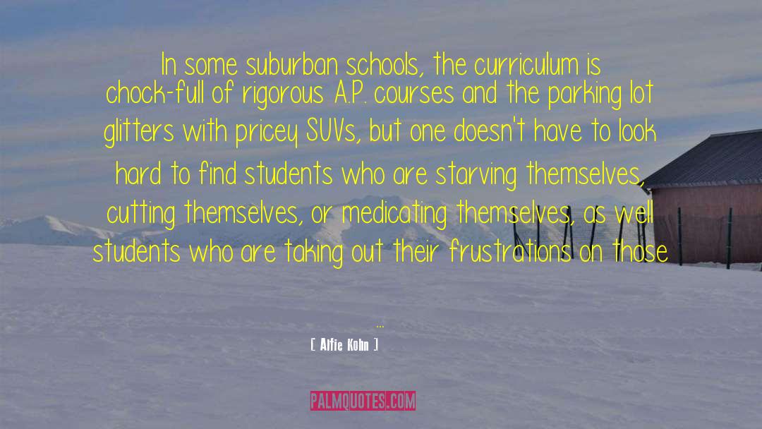 Glitters quotes by Alfie Kohn