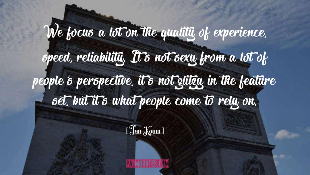 Glitzy quotes by Jan Koum