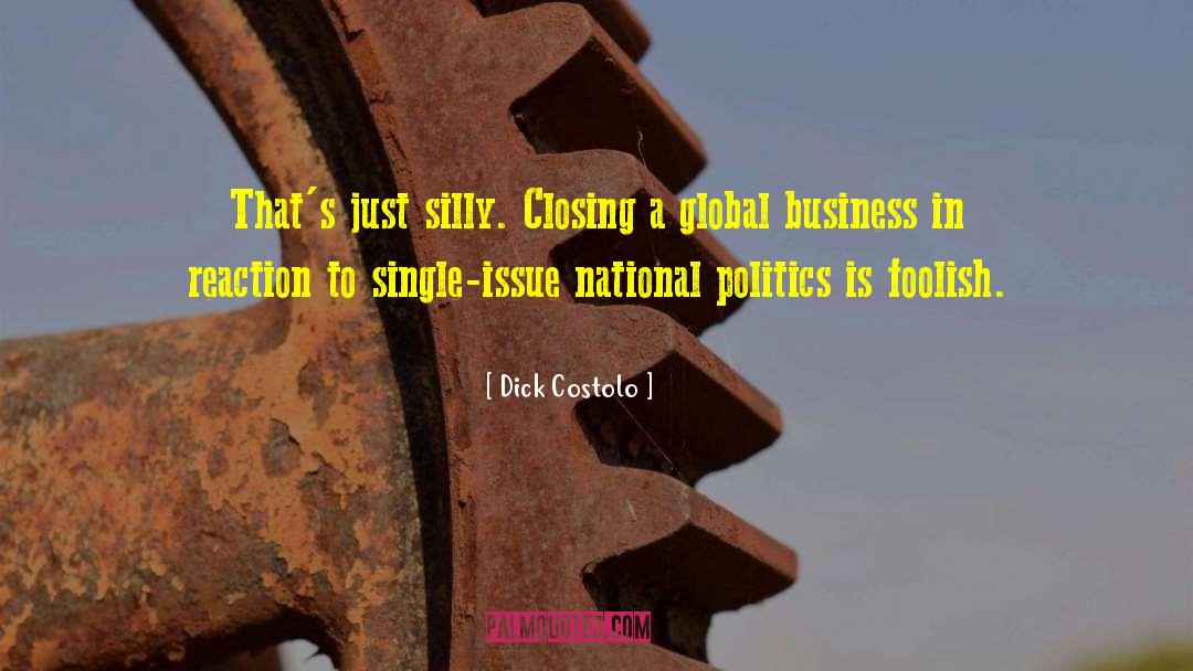 Global Business quotes by Dick Costolo