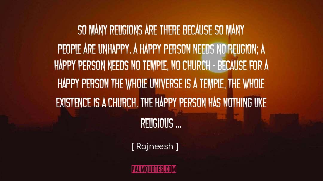 Global Church quotes by Rajneesh