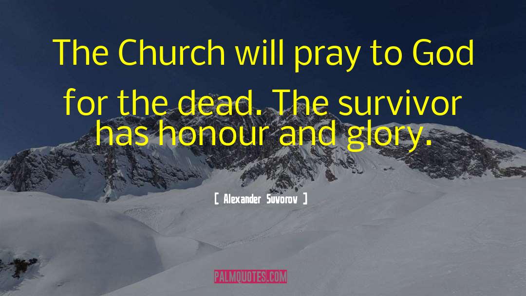 Global Church quotes by Alexander Suvorov