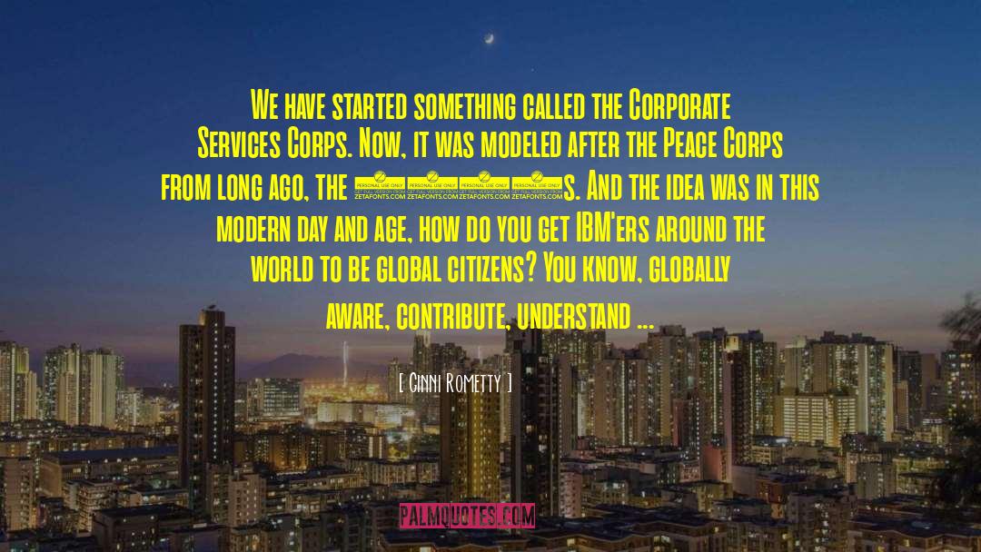 Global Citizen quotes by Ginni Rometty