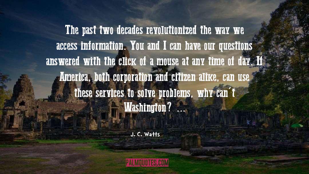 Global Citizen quotes by J. C. Watts