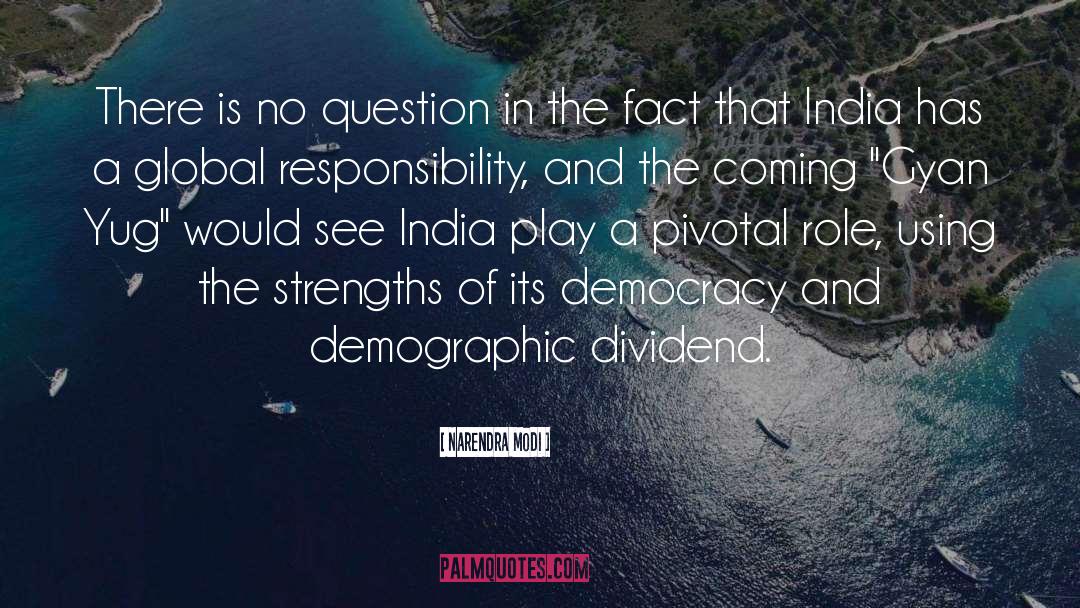 Global Civilization quotes by Narendra Modi