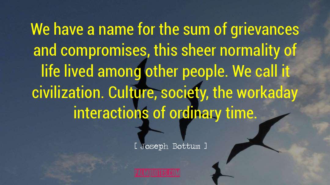 Global Civilization quotes by Joseph Bottum