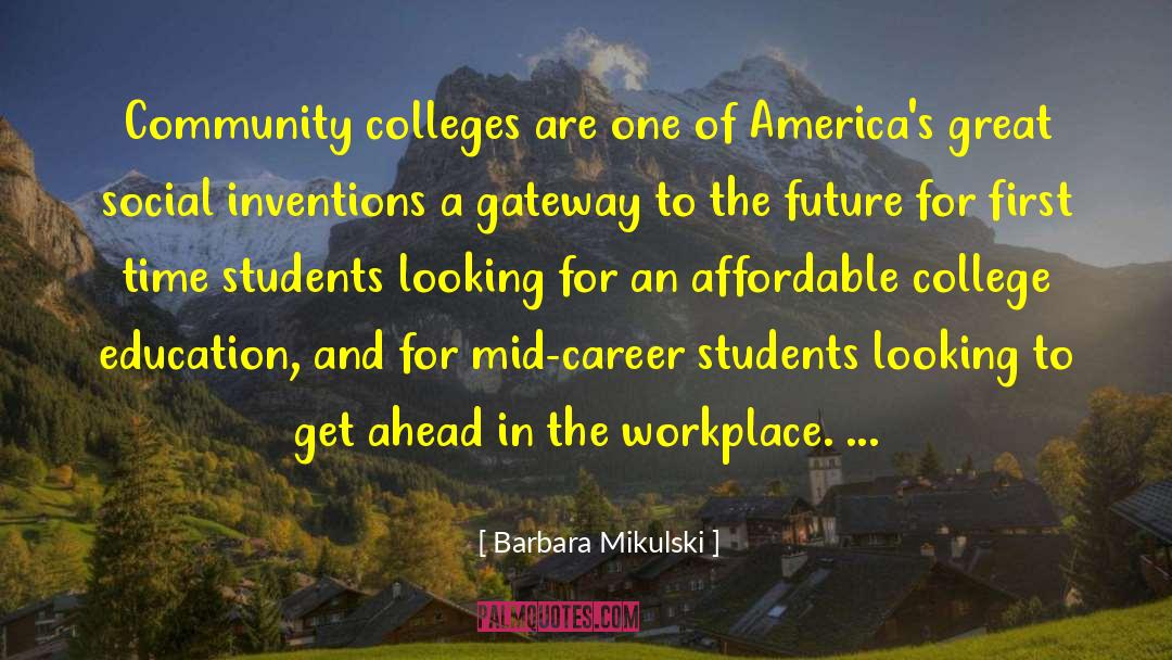 Global Community quotes by Barbara Mikulski