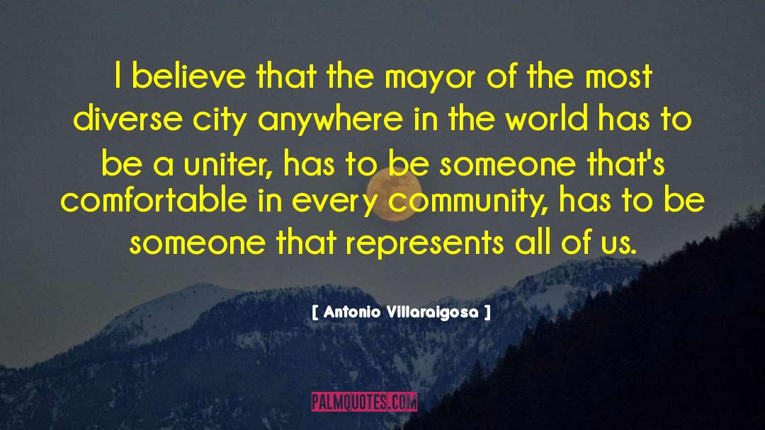 Global Community quotes by Antonio Villaraigosa