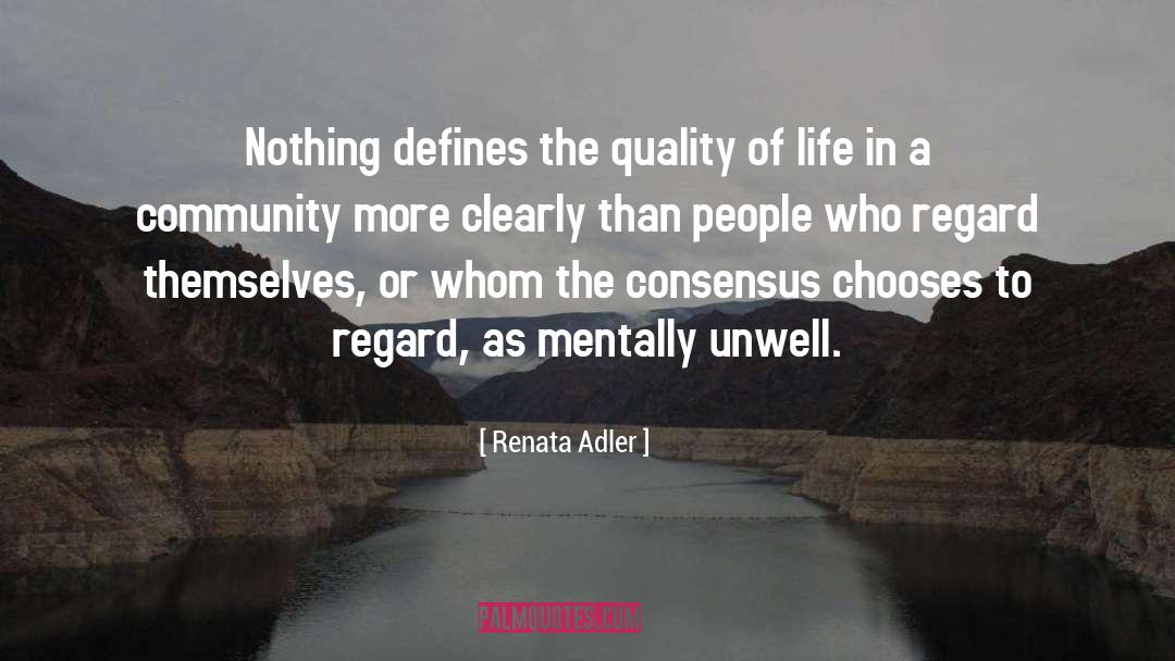 Global Community quotes by Renata Adler