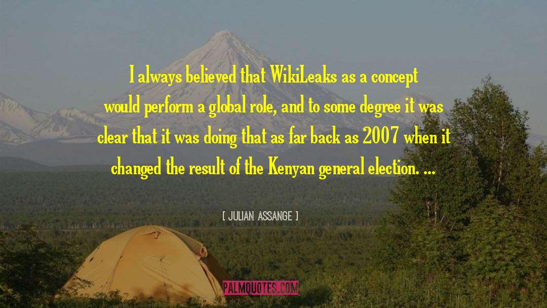 Global Development quotes by Julian Assange