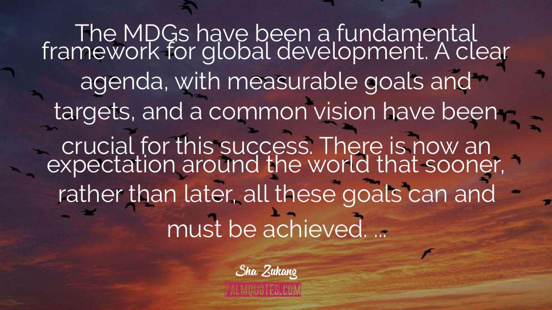 Global Development quotes by Sha Zukang