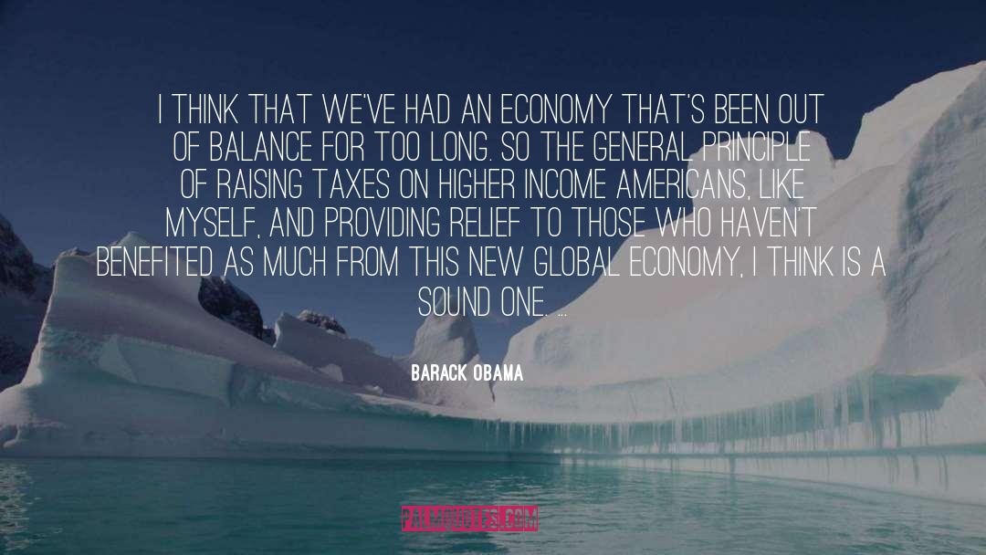 Global Economy quotes by Barack Obama