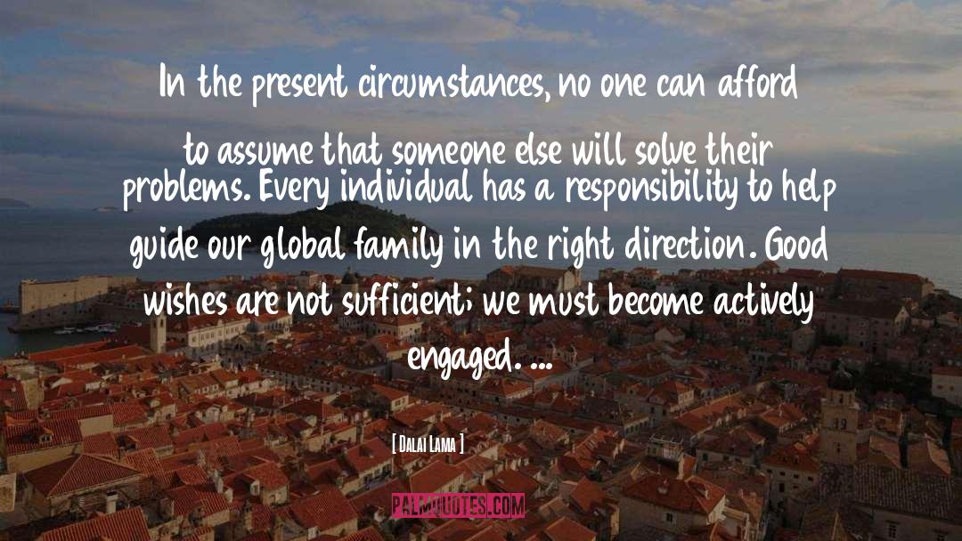 Global Family quotes by Dalai Lama