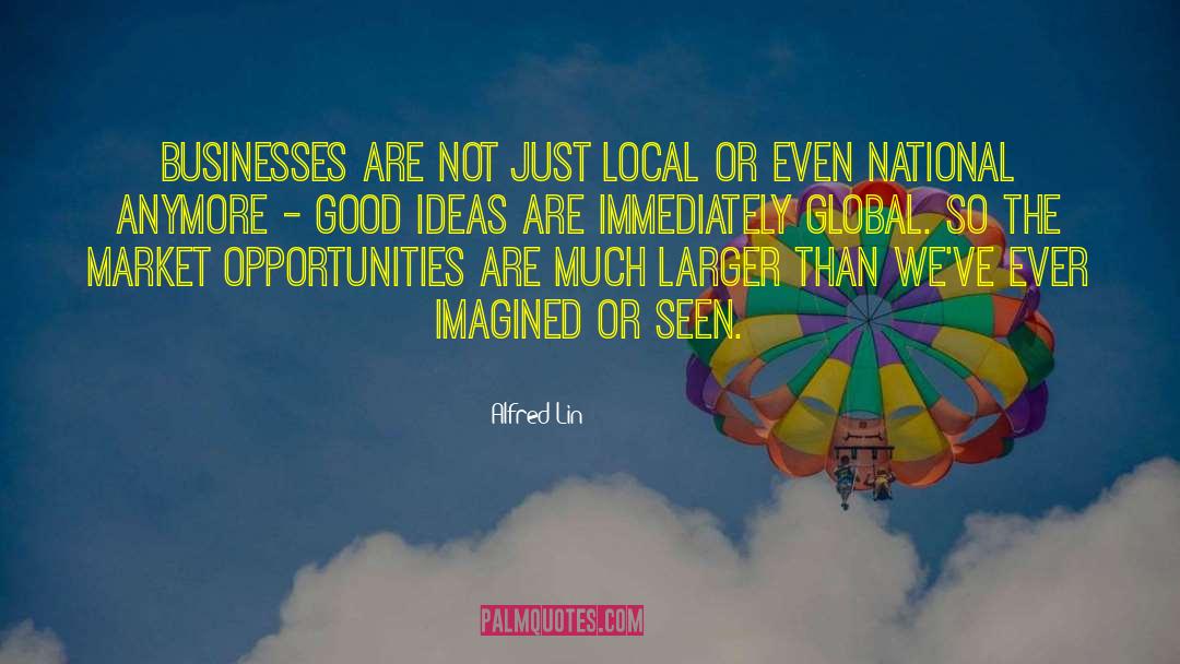 Global Goals quotes by Alfred Lin