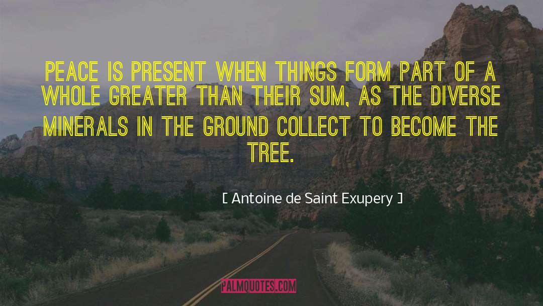 Global Harmony quotes by Antoine De Saint Exupery
