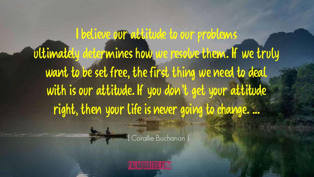 Global Problems quotes by Corallie Buchanan