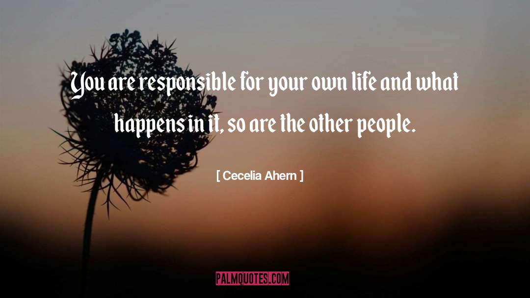 Global Responsibility quotes by Cecelia Ahern