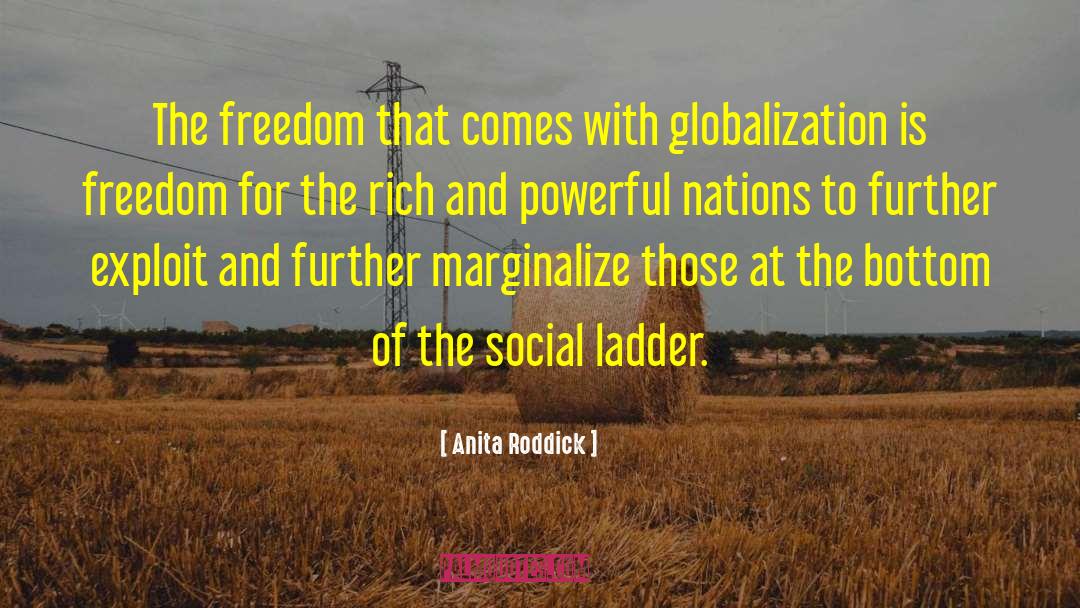 Globalization quotes by Anita Roddick