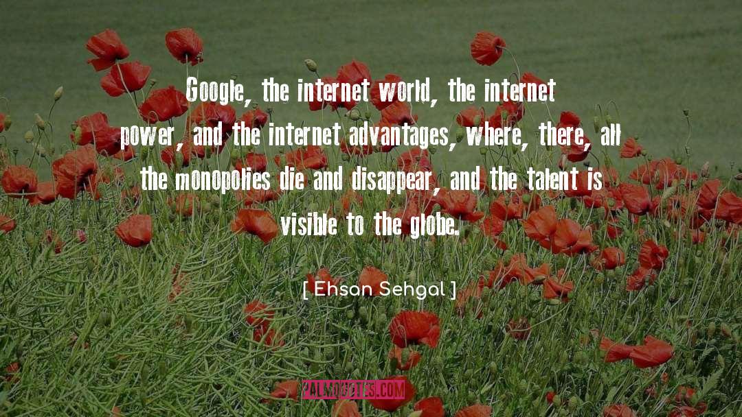 Globe quotes by Ehsan Sehgal