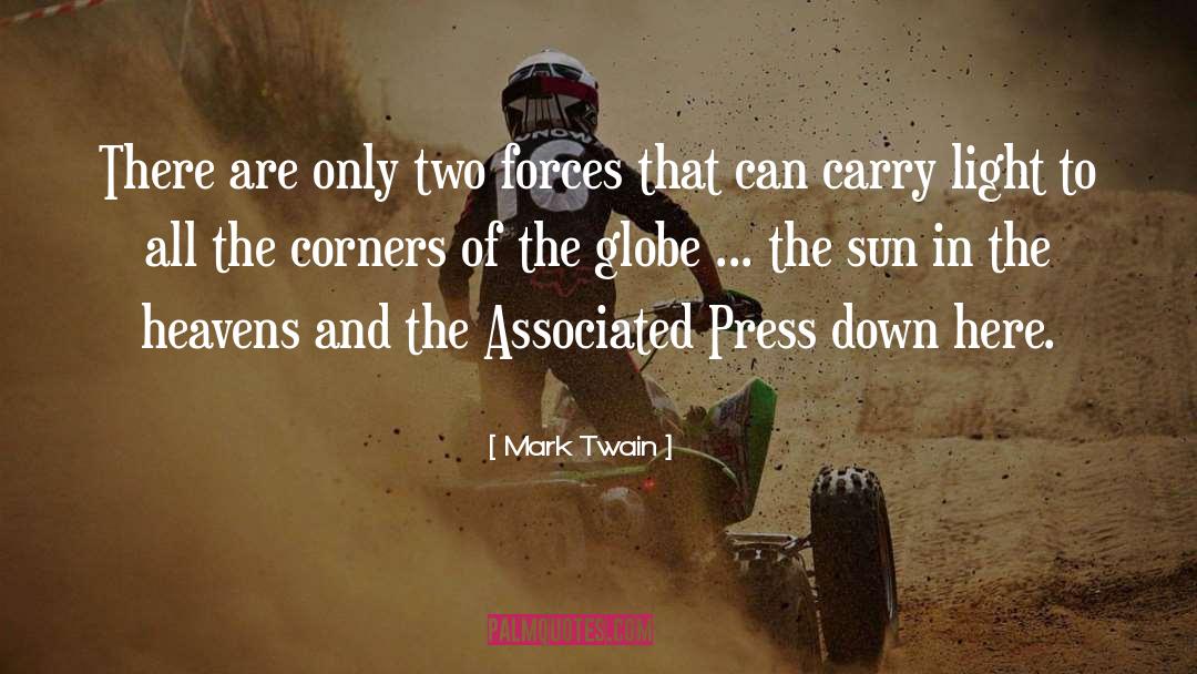 Globes quotes by Mark Twain