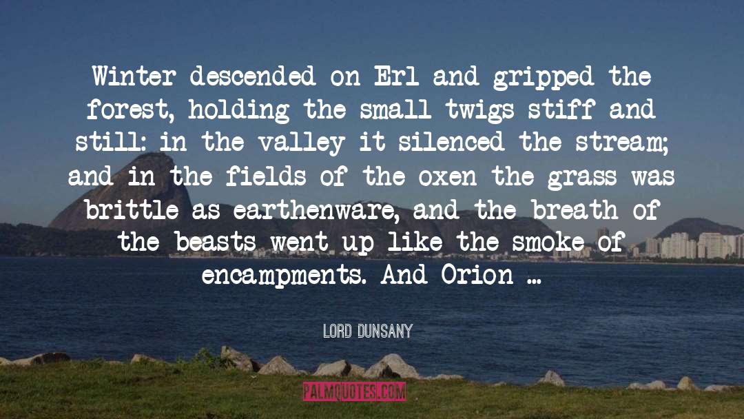 Gloom quotes by Lord Dunsany