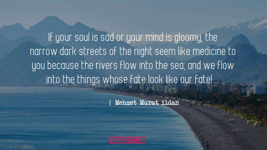 Gloomy quotes by Mehmet Murat Ildan