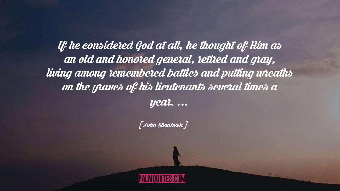 Glorification Of God quotes by John Steinbeck