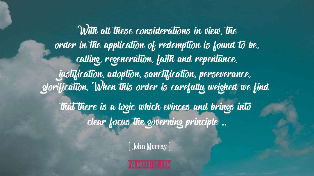 Glorification quotes by John Murray