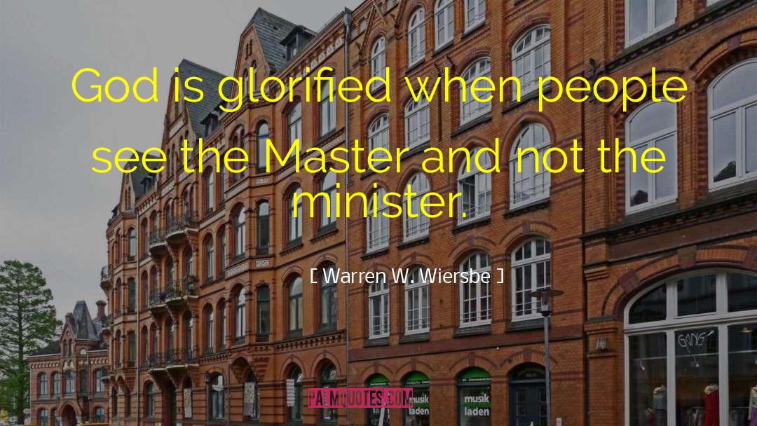 Glorified quotes by Warren W. Wiersbe