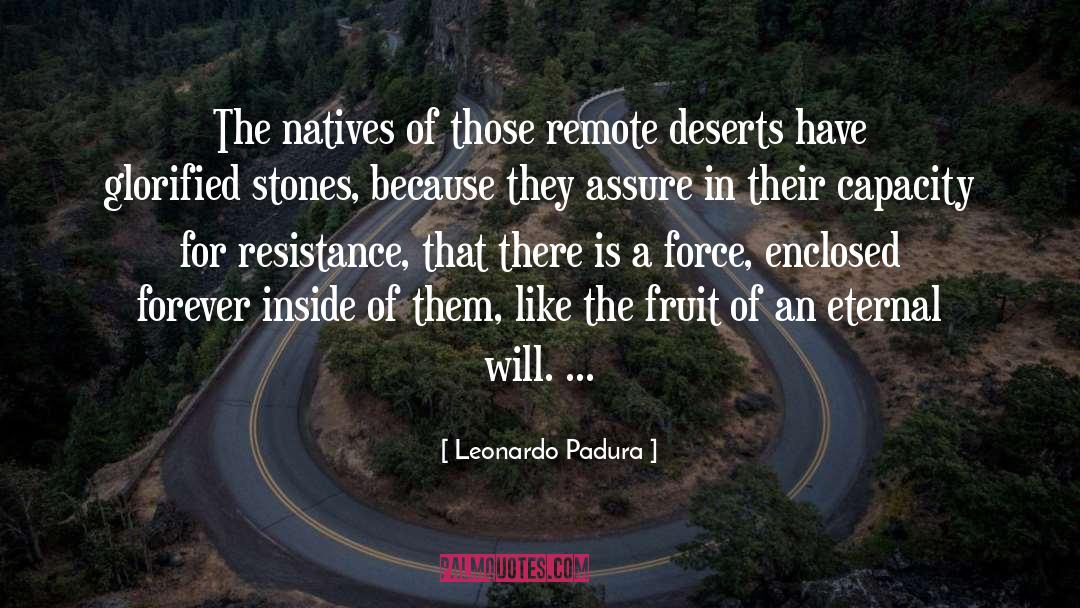 Glorified quotes by Leonardo Padura