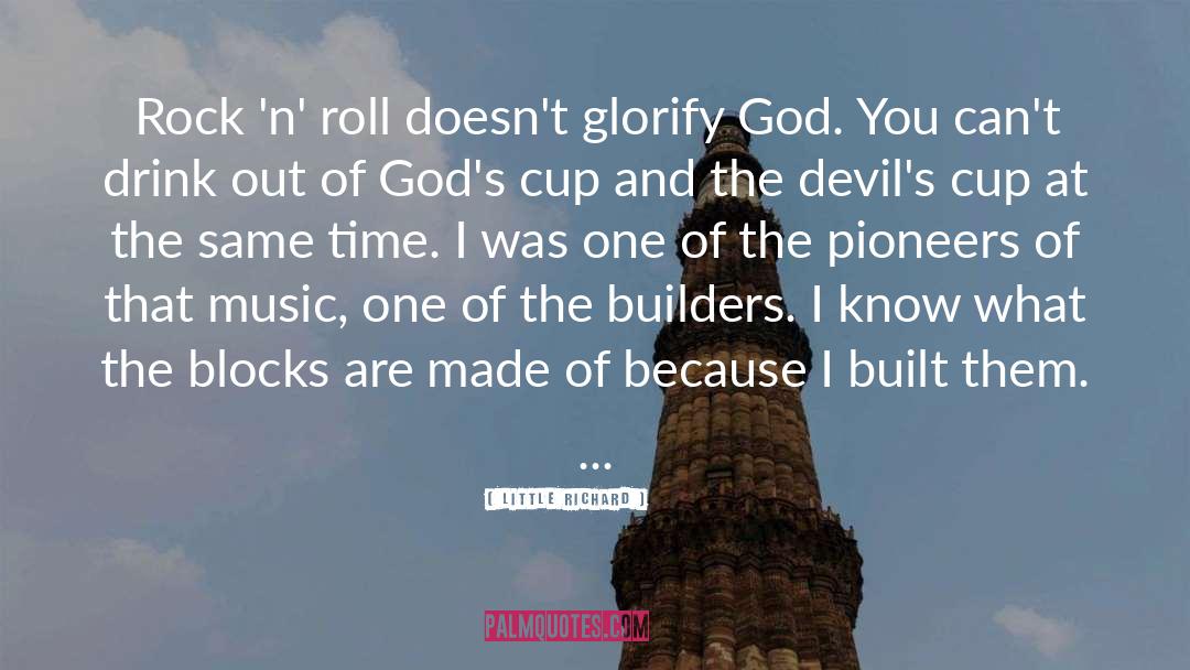 Glorify God quotes by Little Richard