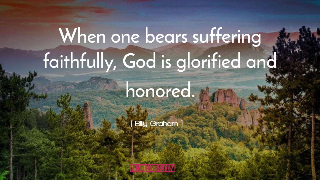 Glorifying God quotes by Billy Graham