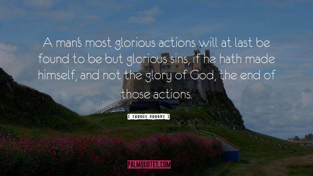 Glory Of God quotes by Thomas Brooks