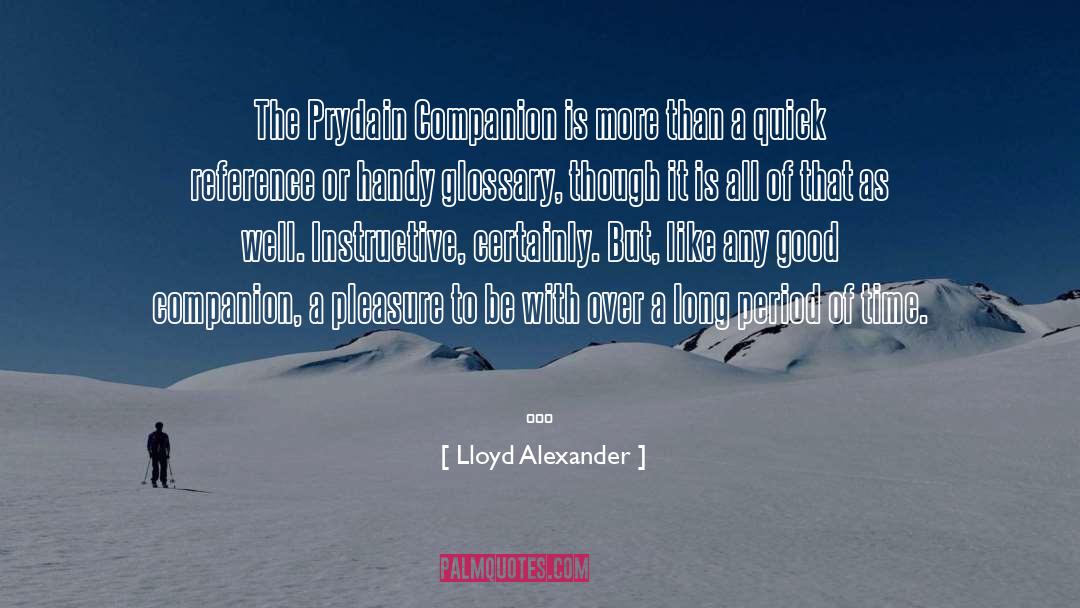 Glossary quotes by Lloyd Alexander