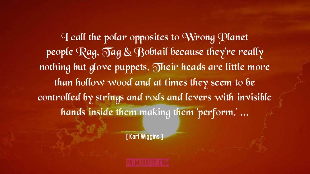Glove quotes by Karl Wiggins