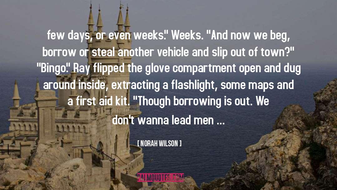 Glove quotes by Norah Wilson