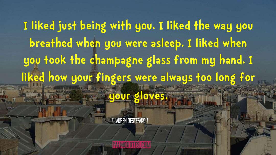 Gloves quotes by Lauren DeStefano