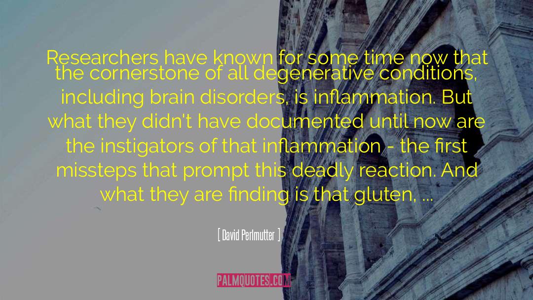 Gluten quotes by David Perlmutter