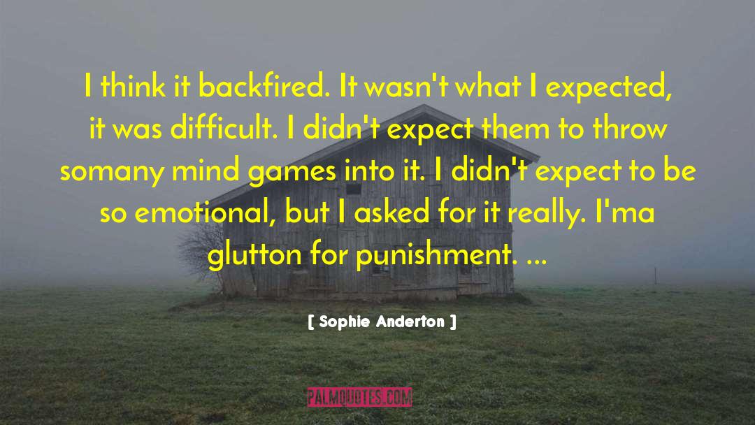 Glutton quotes by Sophie Anderton