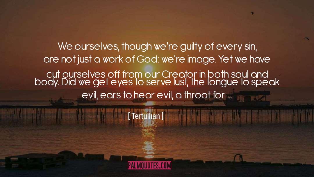Gluttony quotes by Tertullian