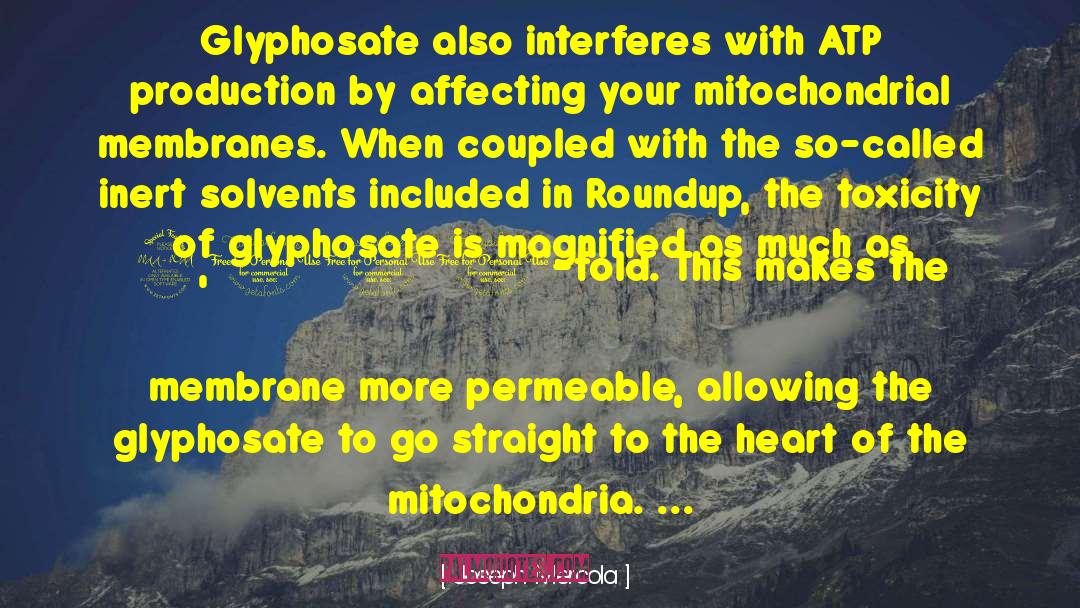 Glyphosate quotes by Joseph Mercola