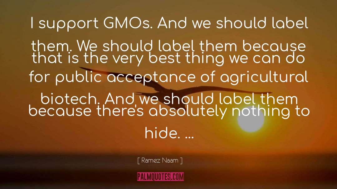 Gmos quotes by Ramez Naam