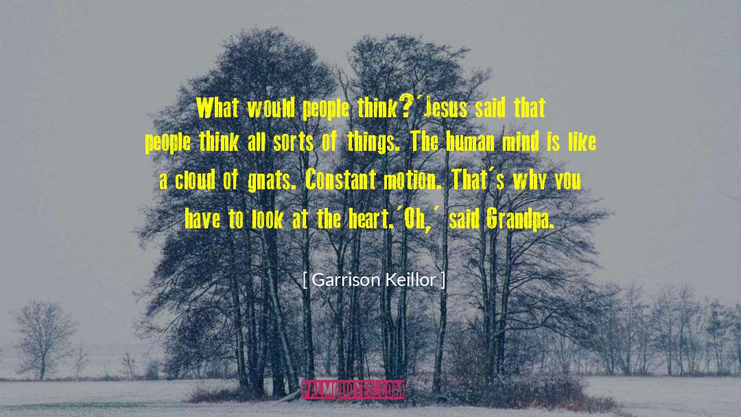 Gnats quotes by Garrison Keillor