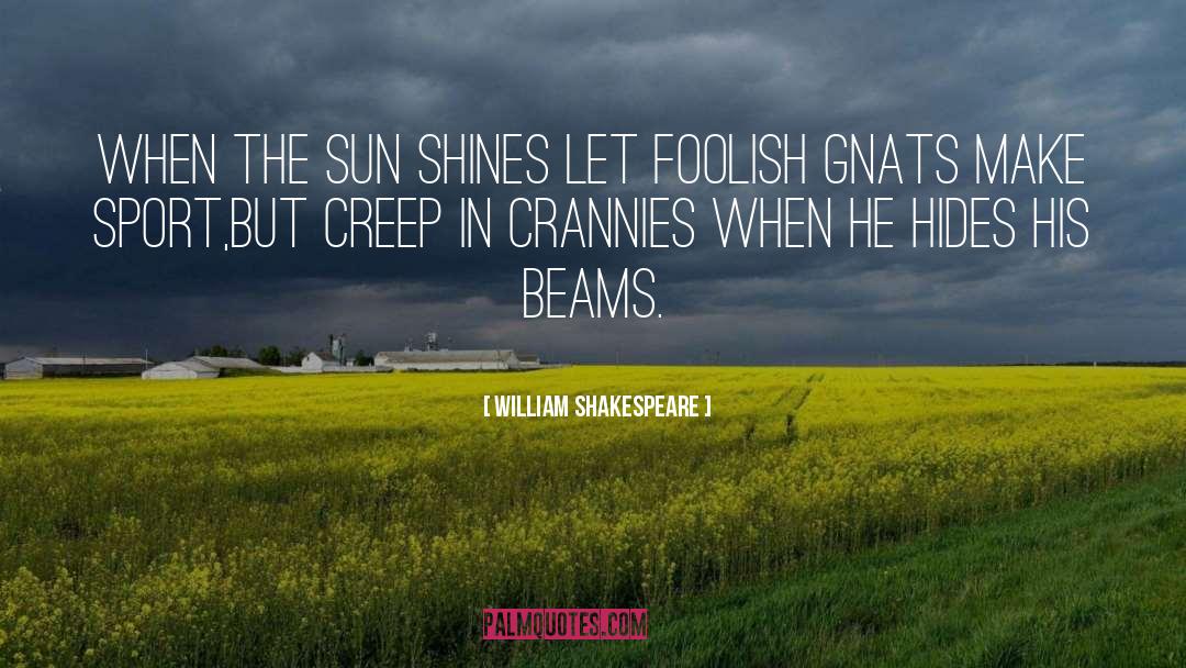 Gnats quotes by William Shakespeare