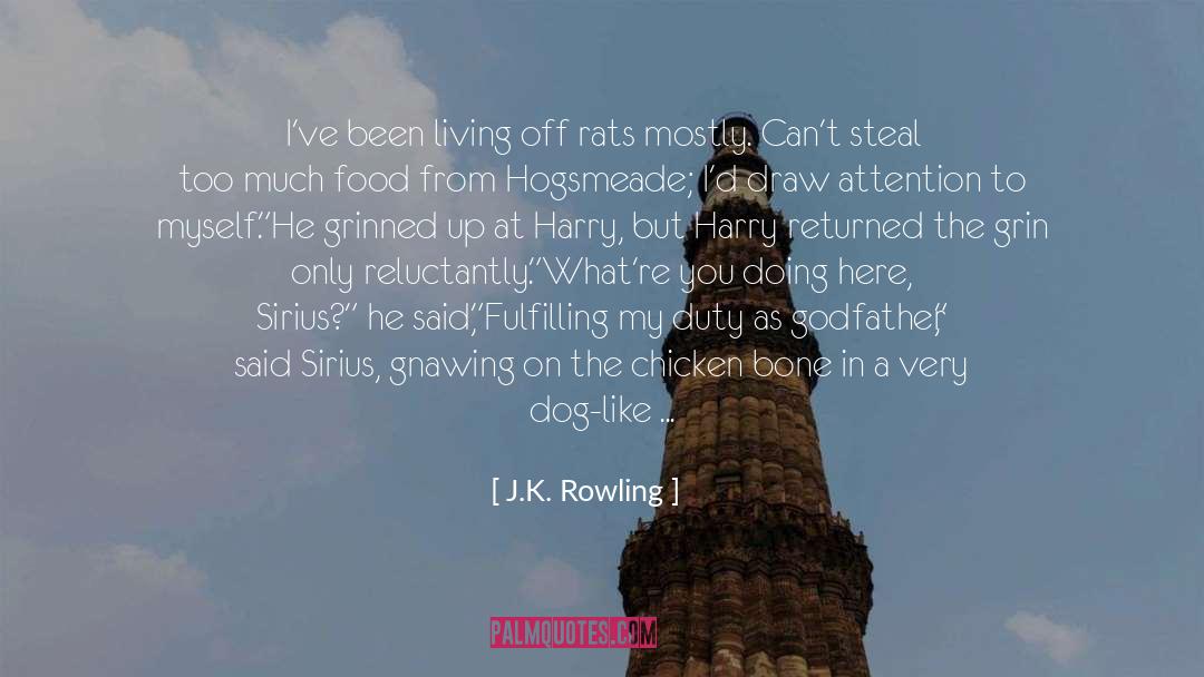 Gnawing quotes by J.K. Rowling
